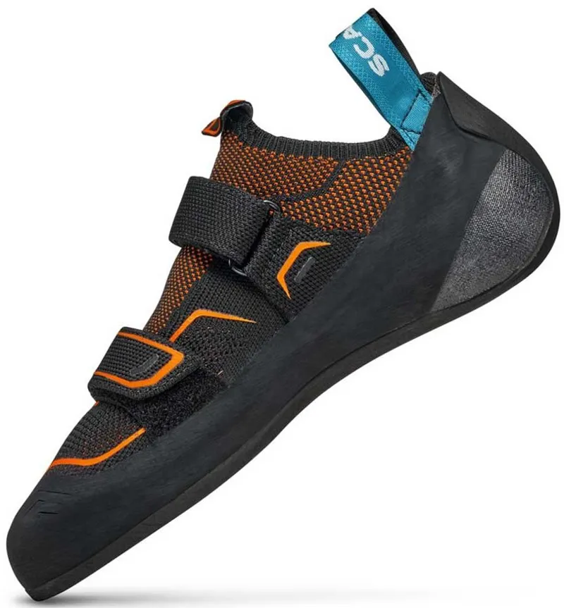 Scarpa Reflex Climbing Shoes - Black-Flame-4